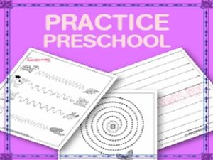 Preschool Practice Worksheets	